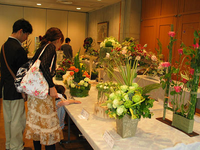世田谷美術館内でフラワーデザインの魅力を広くアピールした「Setagaya Cup」