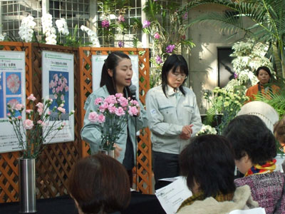 愛知県農業総合試験場職員が記念講演