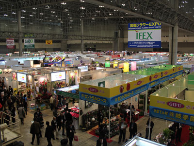 第7回国際フラワーEXPO IFEX2010会場