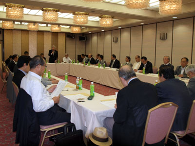 全国花き振興協議会の総会